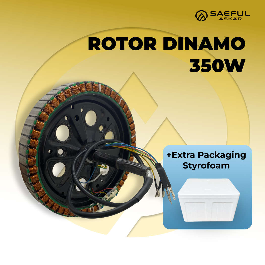 [Bundle] Rotor Dinamo BLDC + Extra Styrofoam