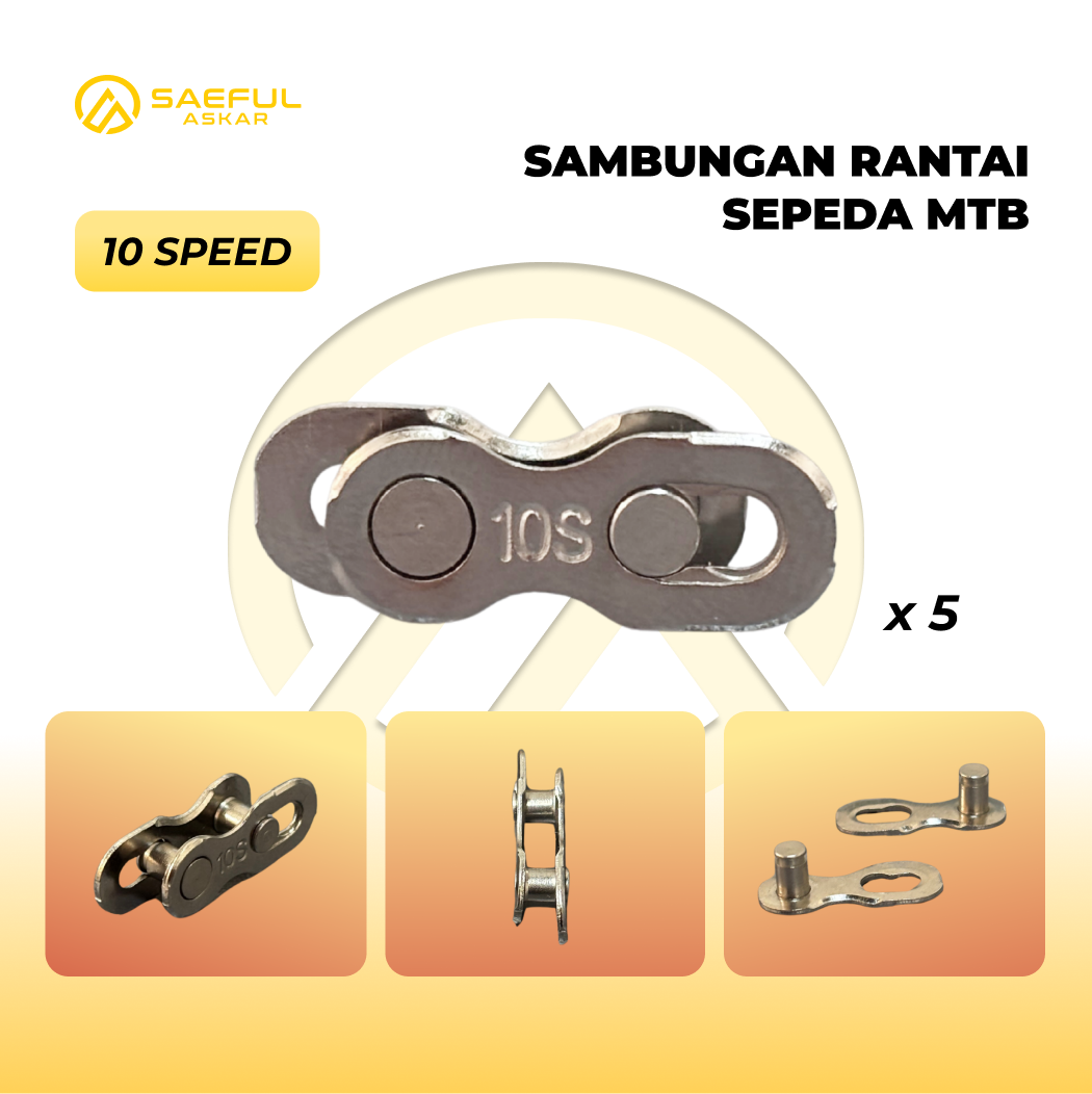[Dus] Sambungan Rantai MTB - 5pcs