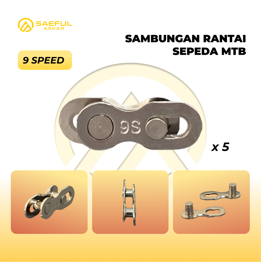 [Dus] Sambungan Rantai MTB - 5pcs