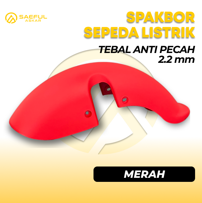 Spakbor Depan Tebal Anti Pecah Warna Doff
