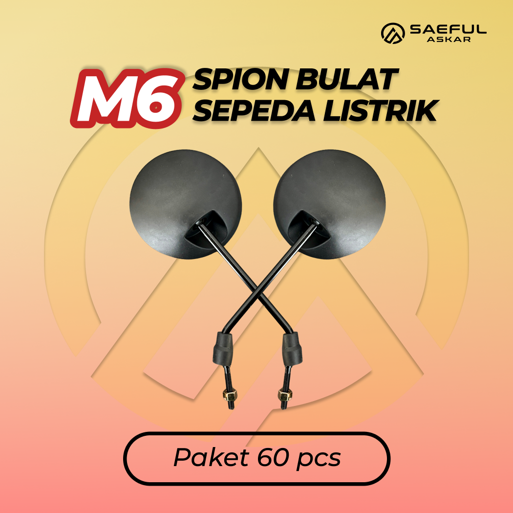 [Dus] Kaca Spion Bulat - 60 pcs