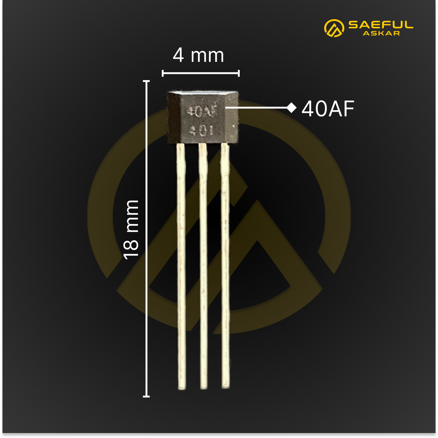 Transistor 40AF
