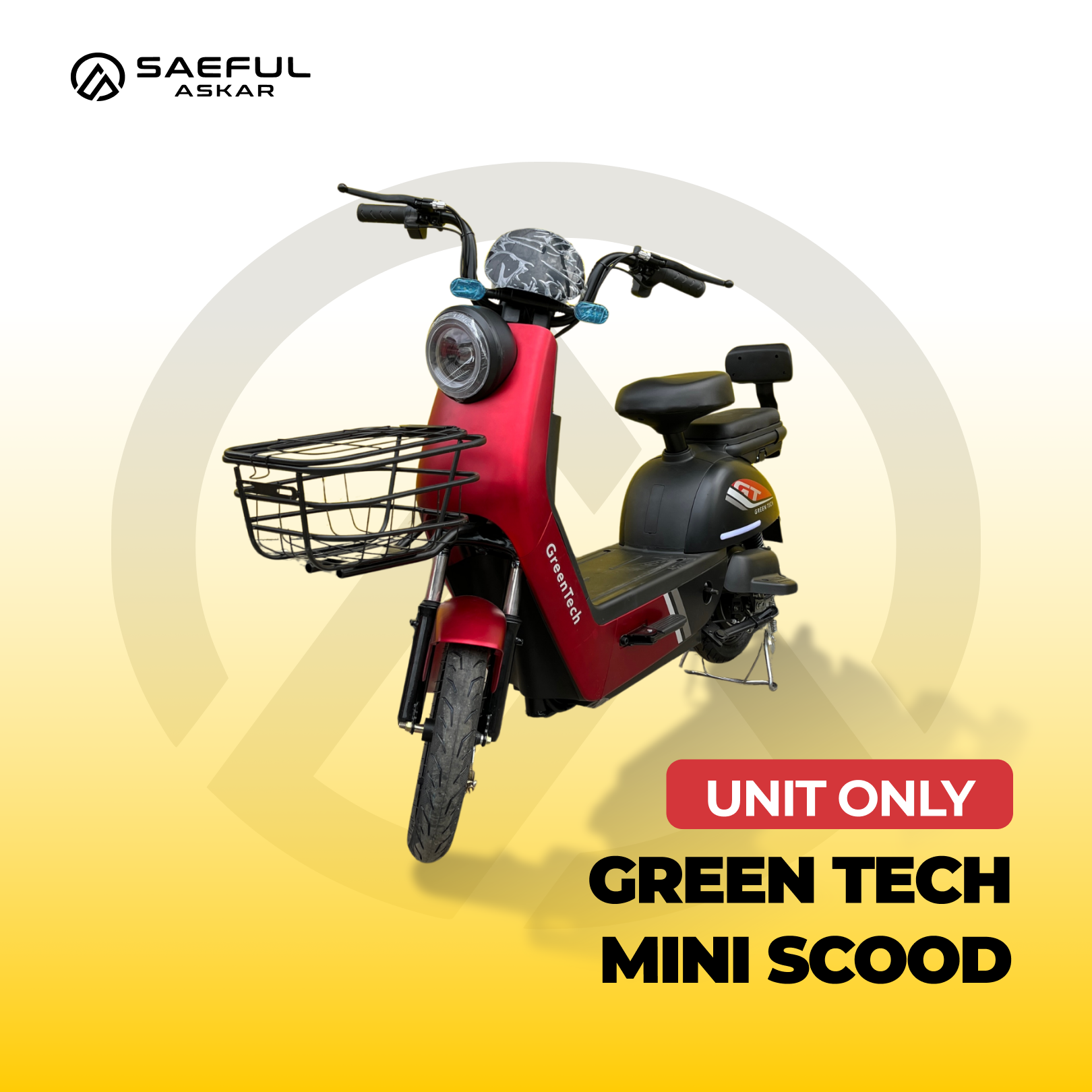 [UNIT ONLY] Green Tech Mini Scood
