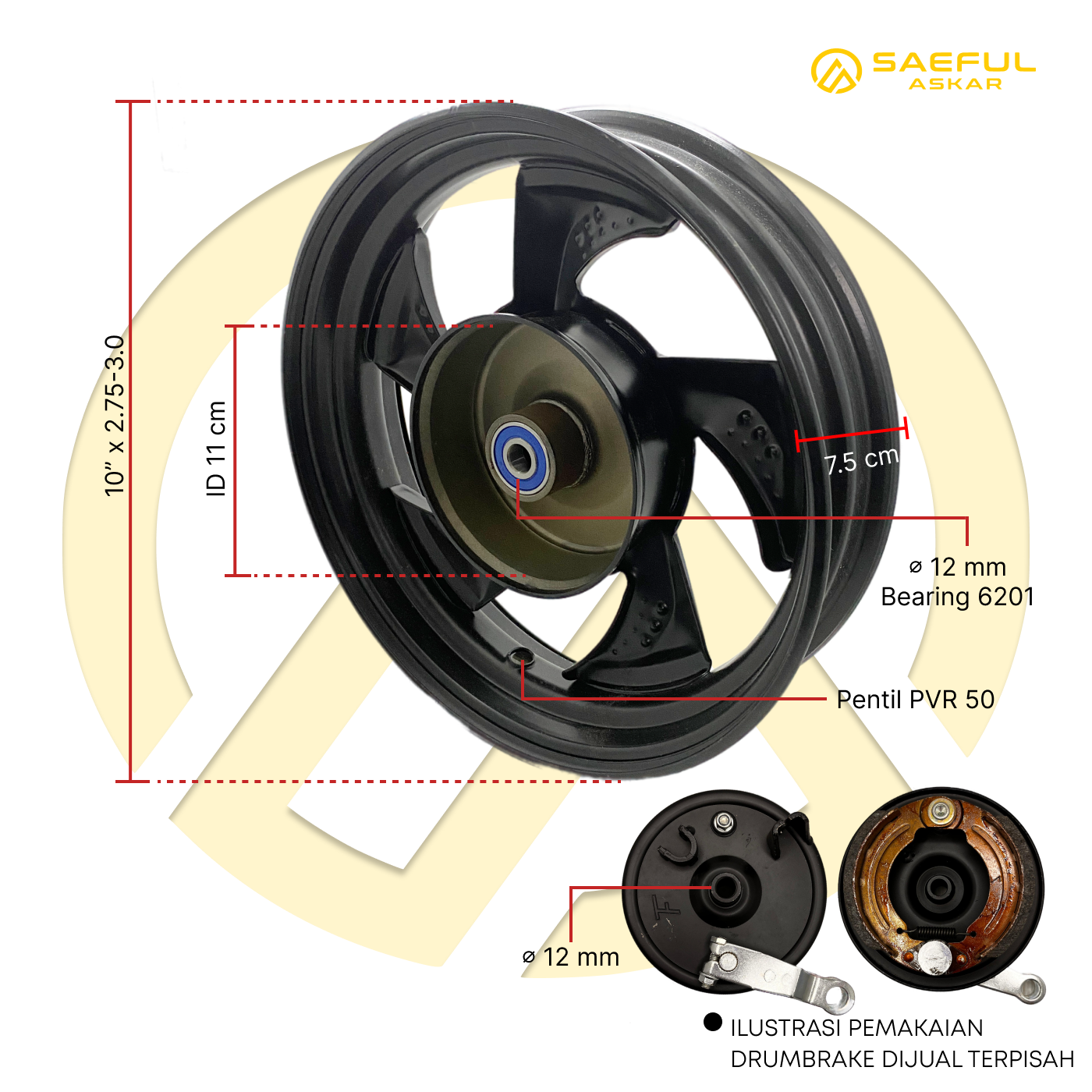 Velg Depan