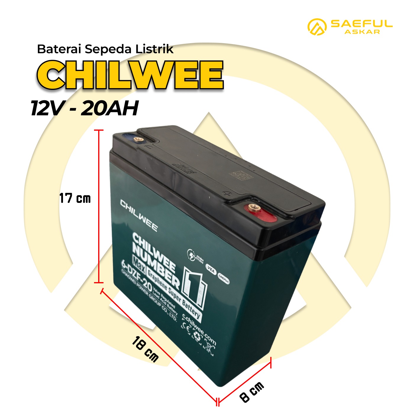 SLA Chilwee 12V