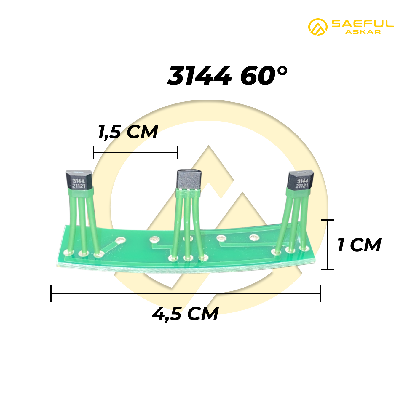 PCB 3144 60°