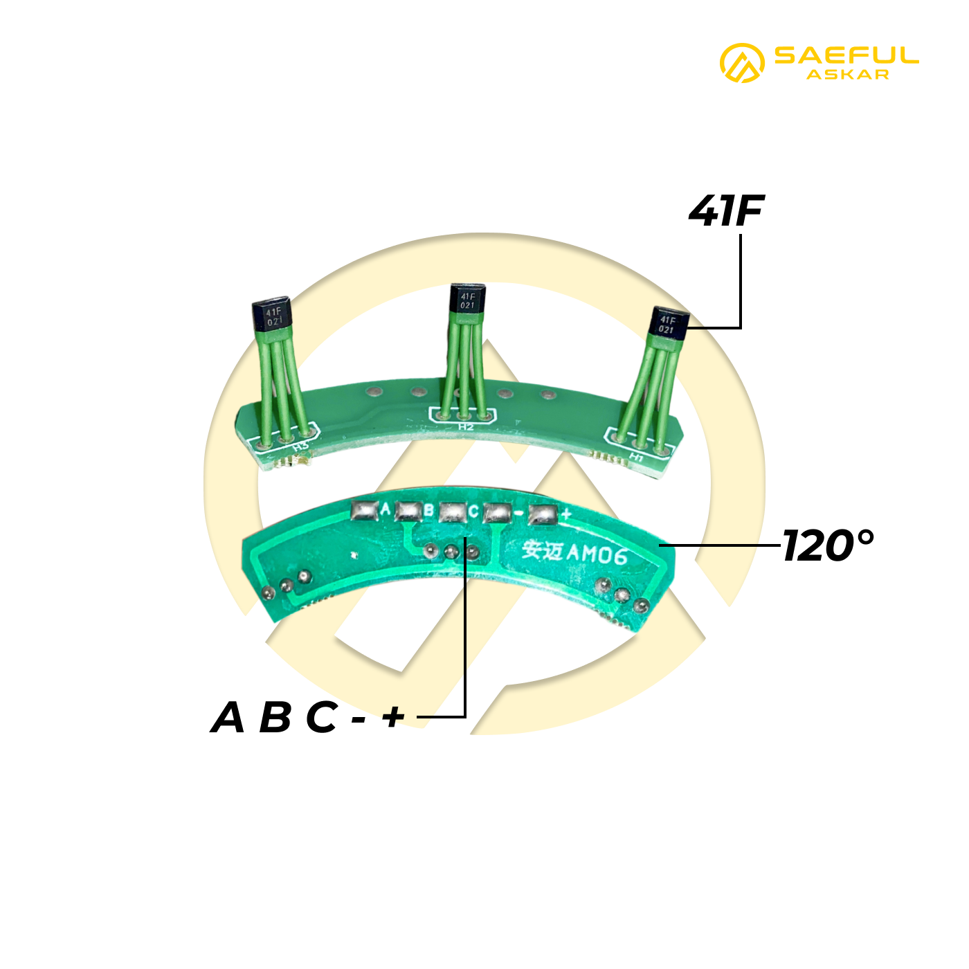 PCB 41F 120°  R3