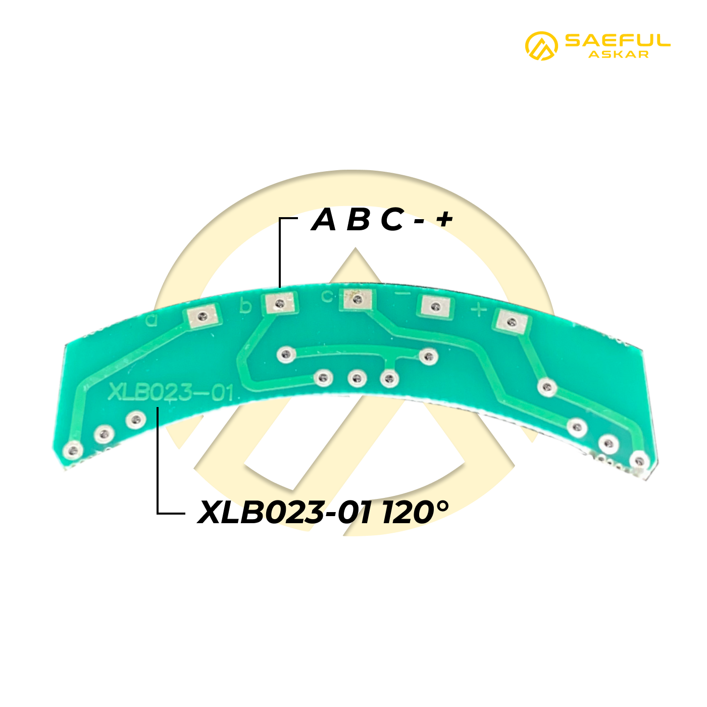 PCB Only XLB023-01 120°