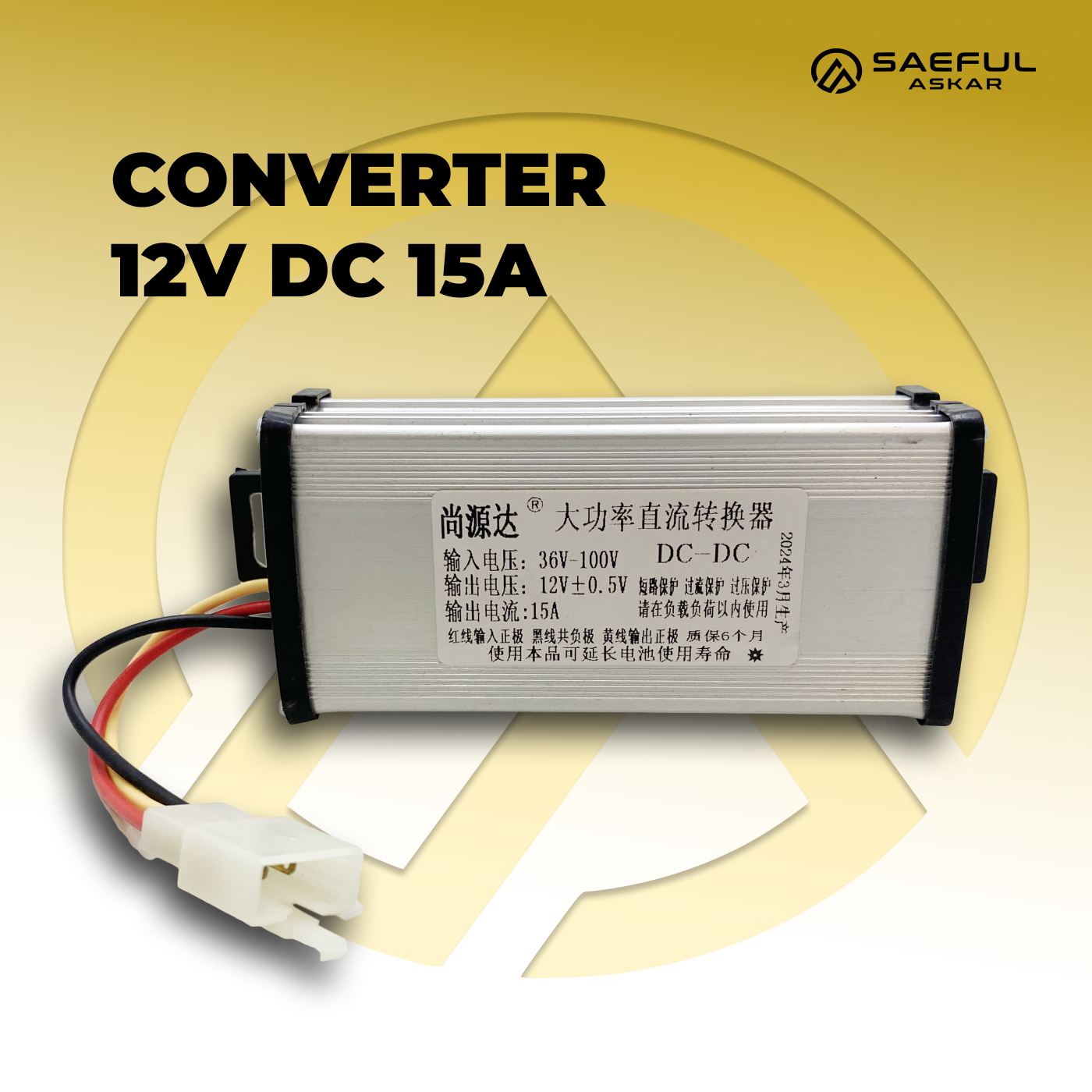 Converter Reducer DC 12V