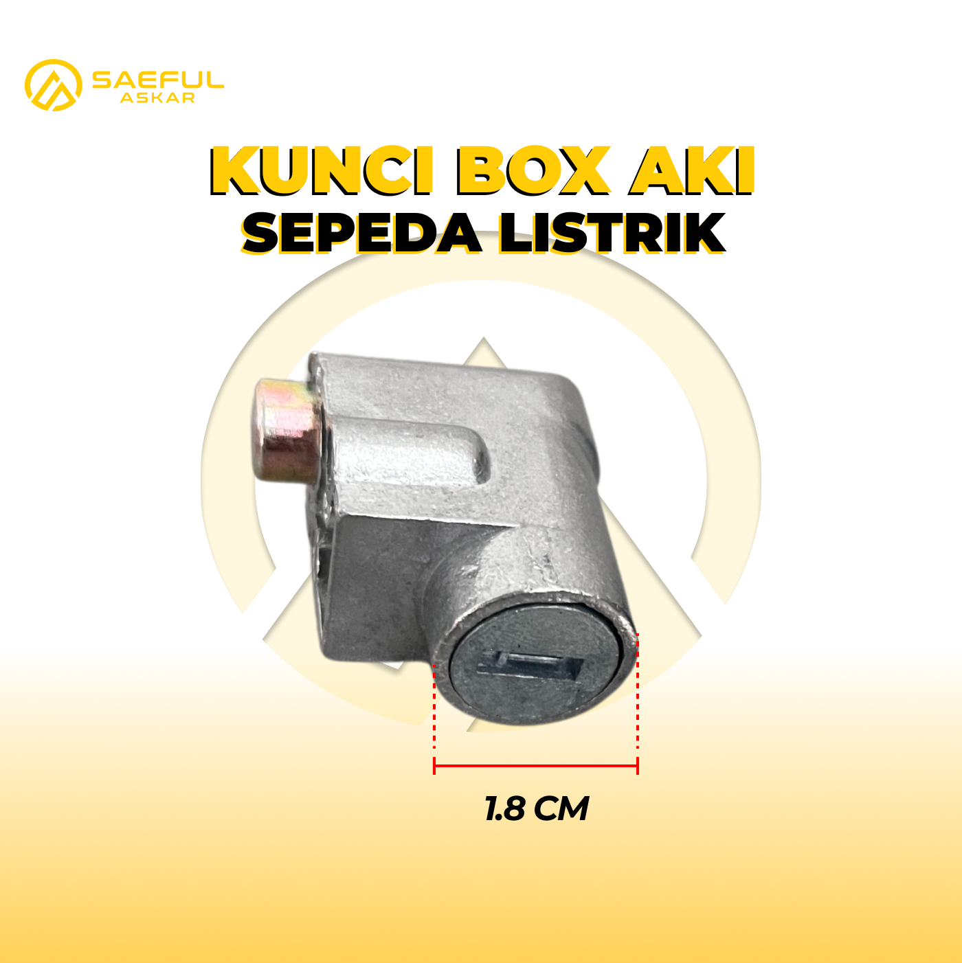 Kunci Box Aki Sepeda Listrik