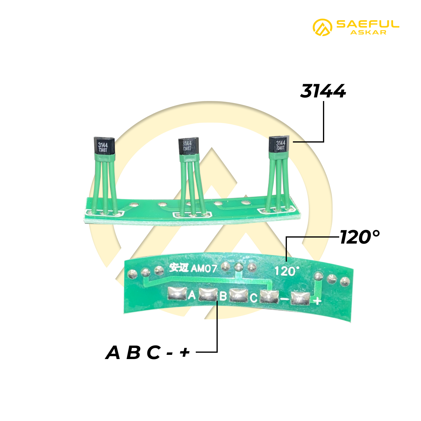 PCB 3144 120°